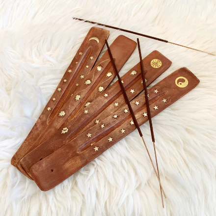 Zen Gems - Fairtrade Wooden Incense Holders