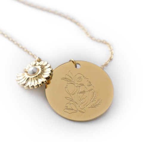 QC Gifts - Prairie Girl Necklace