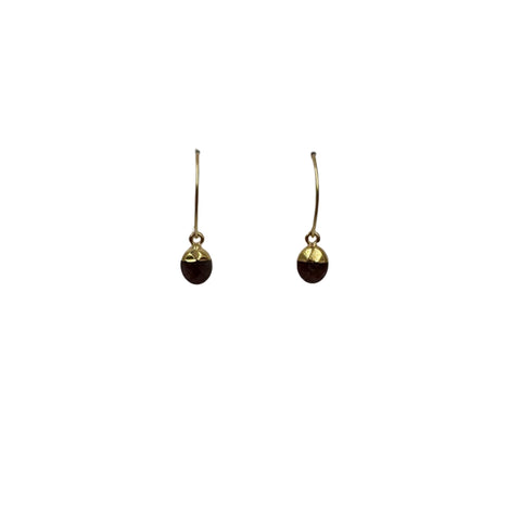 Foster Jewelry - Gold Filled Wire Gemstone Earrings
