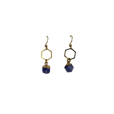 Foster Jewelry - Faceted Gemstone Earrings