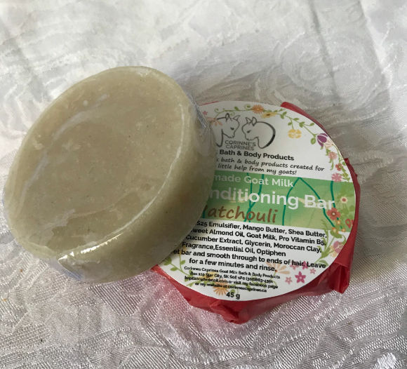 Corrine's Caprines Goat Milk Bath & Body Products - Hair Conditioning Bar
