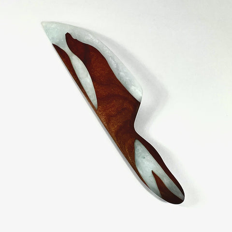 Bigler Custom Carpentry - Cake Knife Epoxy