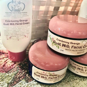 Corrine's Caprines Goat Milk Bath & Body Products - Facial Cream