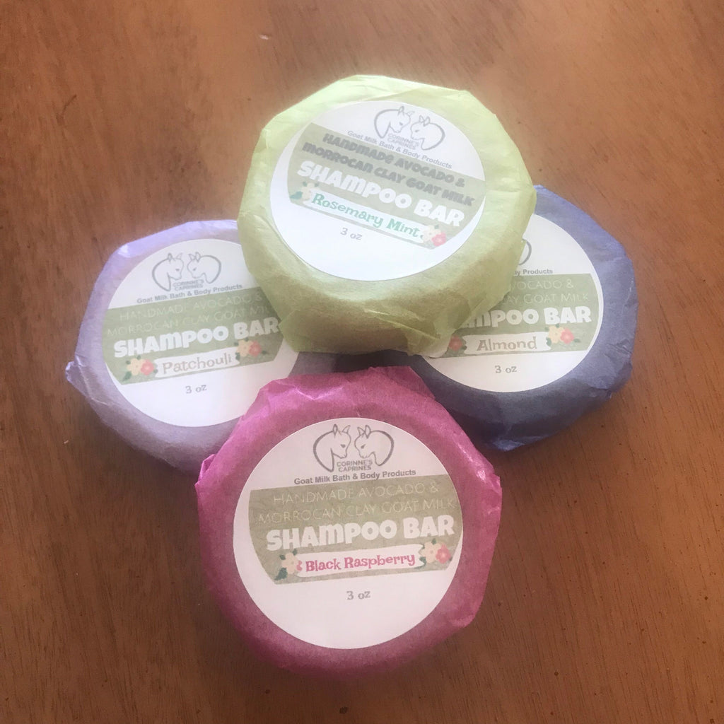Corrine's Caprines Goat Milk Bath & Body Products - Shampoo Bar