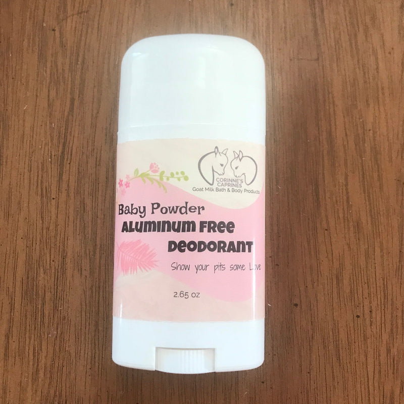 Corrine's Caprines Goat Milk Bath & Body Products - Aluminum Free Deodorant