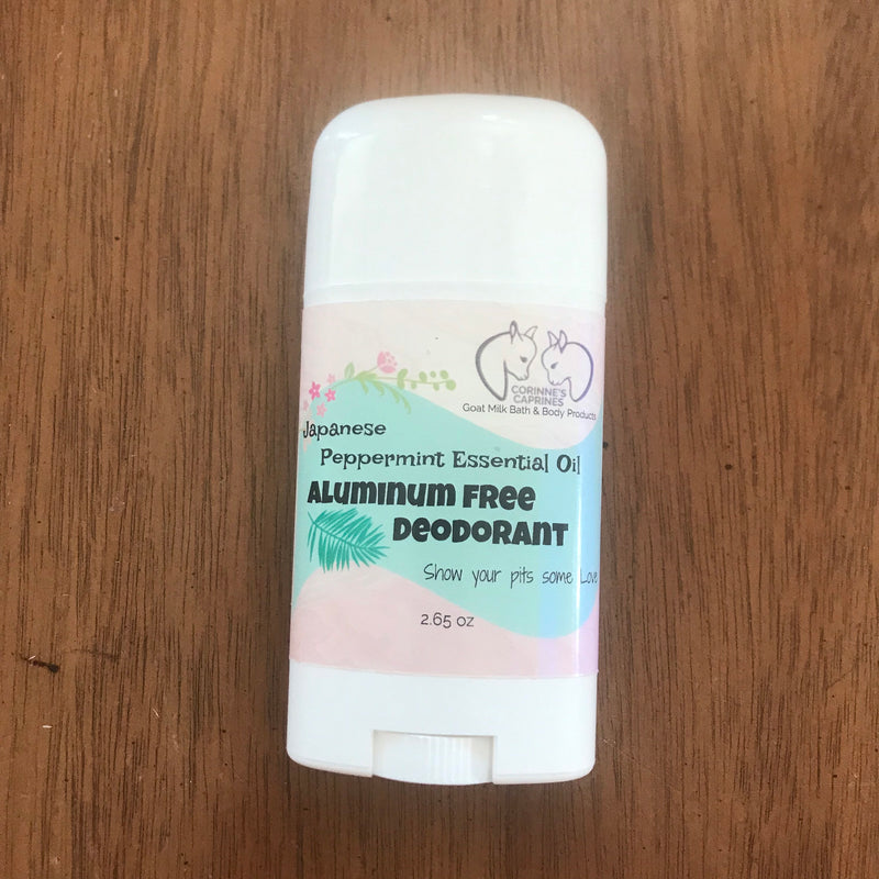 Corrine's Caprines Goat Milk Bath & Body Products - Aluminum Free Deodorant