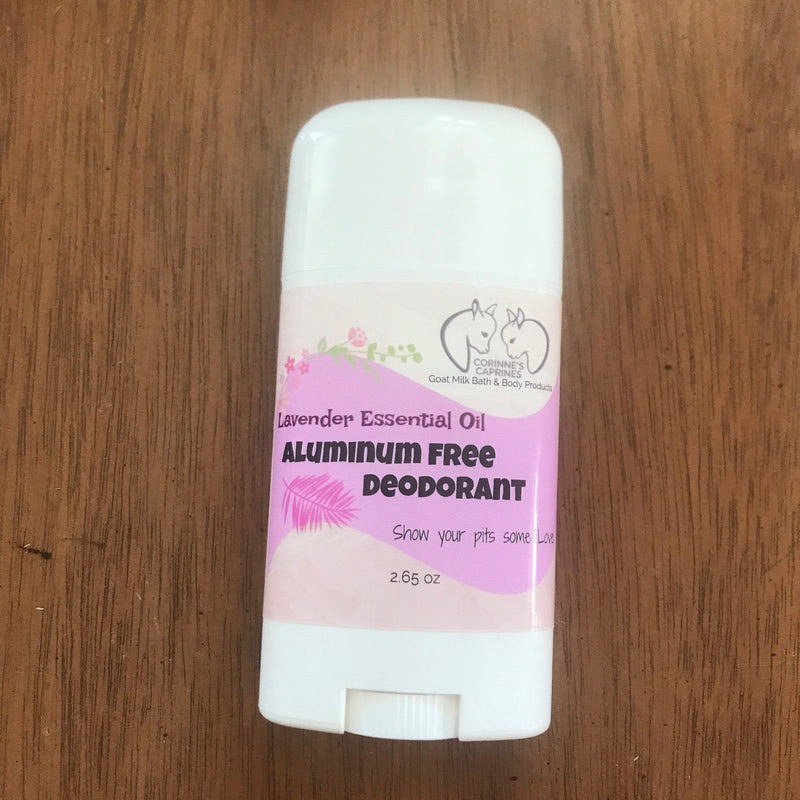 Corrine's Caprines Goat Milk Bath & Body Products - Aluminum Free Deodorant