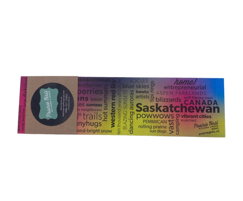 Prairie Girls' Kitchen Linens - Saskatchewan Bookmarks