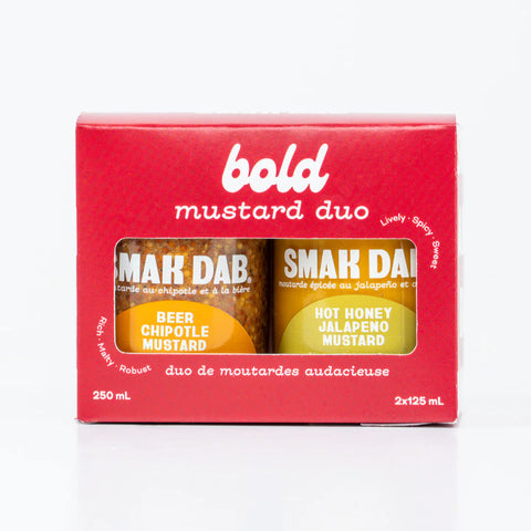 Smak Dab - Gourmet Mustard Pack (2x125ml)