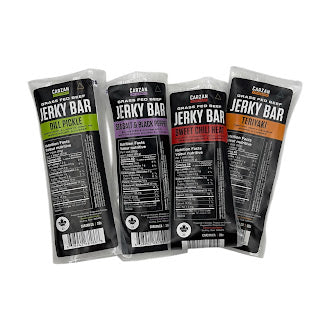 Carzan Local Meats - Grass Fed Beef Jerky Bars (20g)