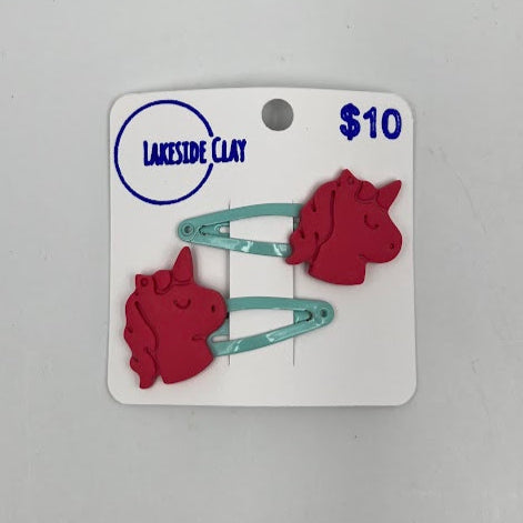 Lakeside Clay - Hair Clips