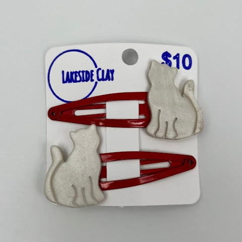 Lakeside Clay - Hair Clips