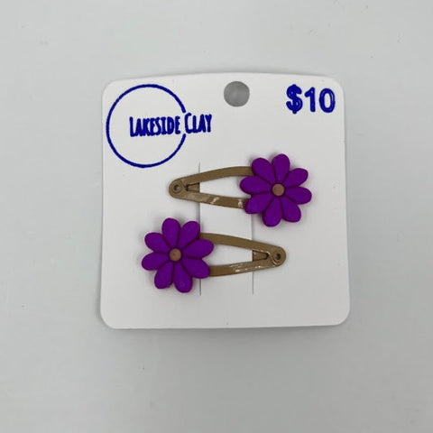 Lakeside Clay - Hair Clips