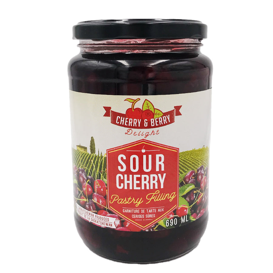 Cherry & Berry Delights - Sour Cherry Pastry Filling (690 ml)
