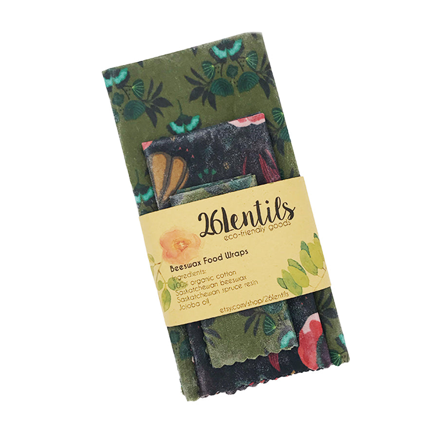 26 Lentils - Beeswax Food Wrap