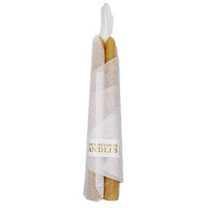 Joan's Beeswax Candles - Beeswax Tapers