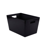 Packaging - Black Glitter Paperboard Basket