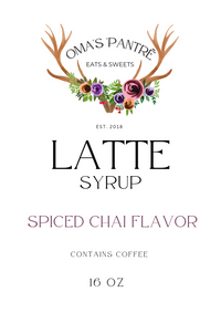 Oma's 'pantre - Eats & Sweets - Latte Syrup