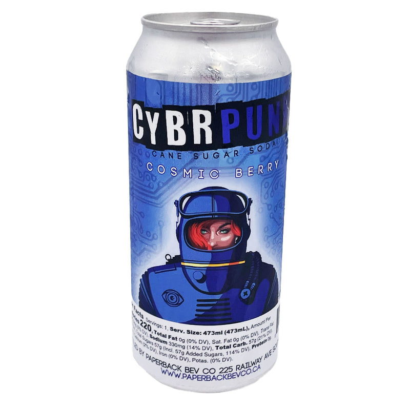 Paperback Beverage Company - Cybrpunk Cane Sugar Soda