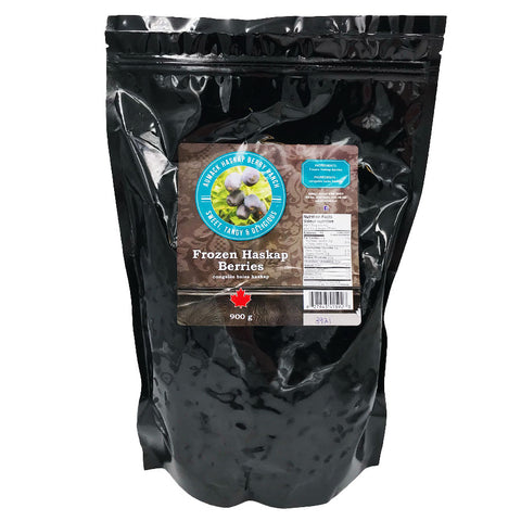 Aumack Haskap Berry Ranch - Frozen Haskap Berries (900 g)