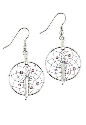 Monague Native Crafts - Dream Catcher Earrings