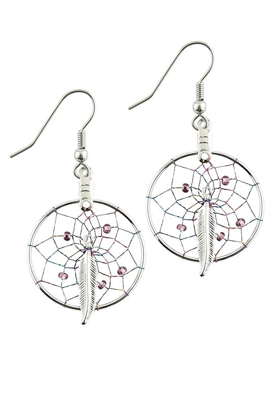Monague Native Crafts - Dream Catcher Earrings