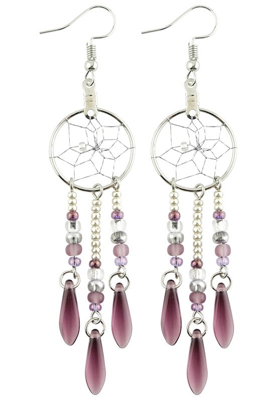 Monague Native Crafts - Dream Catcher Earrings
