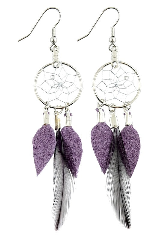 Monague Native Crafts - Dream Catcher Earrings
