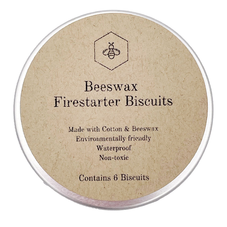 Tu-Bees Gourmet Honey - Beeswax Firestarter Biscuits
