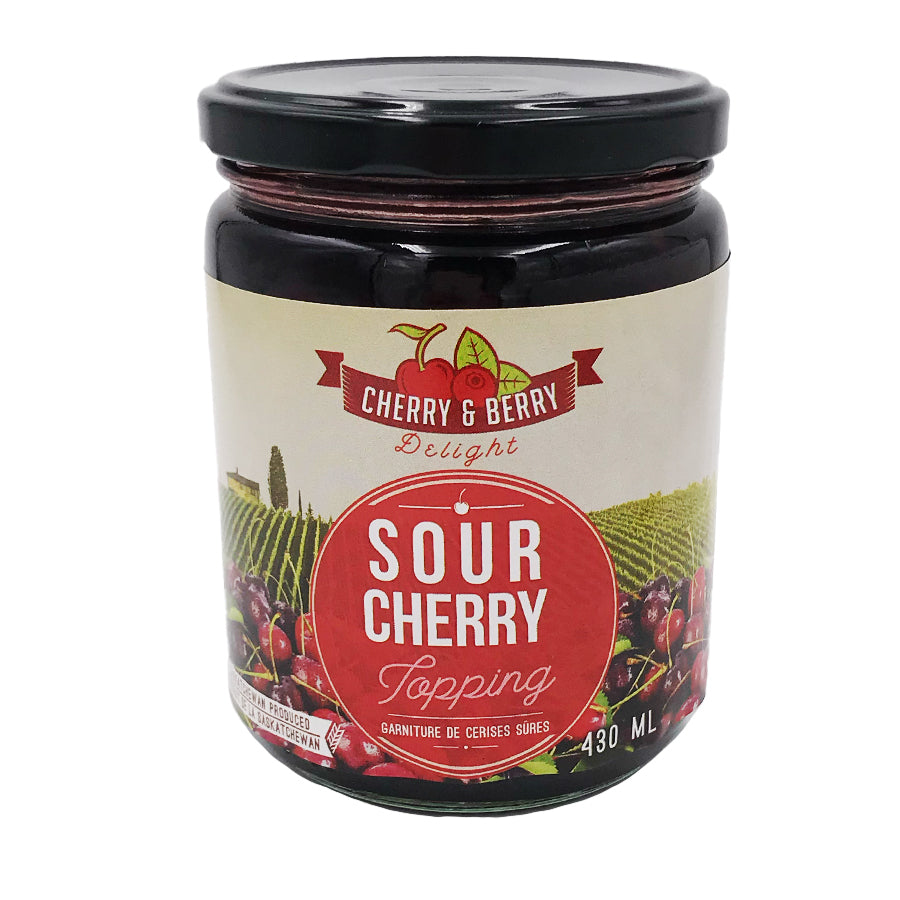 Cherry & Berry Delights - Sour Cherry Topping (430 mL)