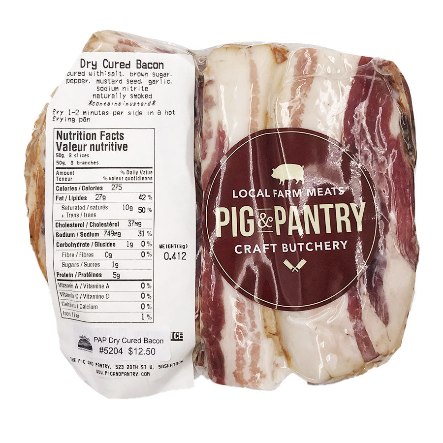 Pig & Pantry - Dry Cured Bacon