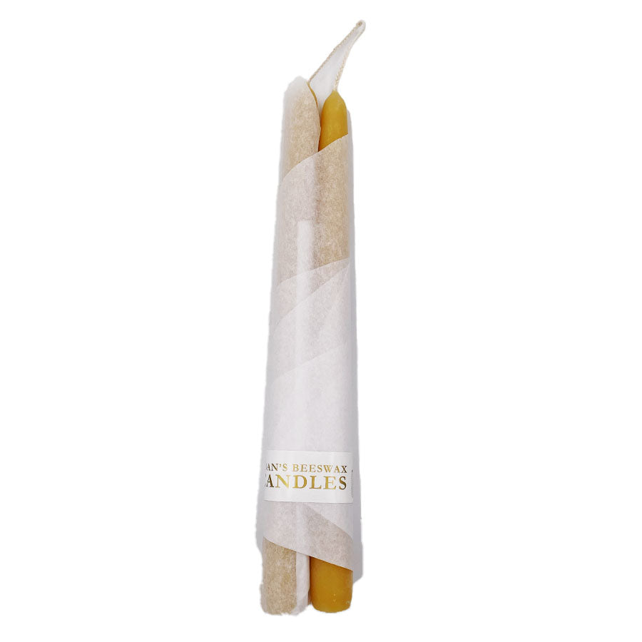 Joan's Beeswax Candles - Beeswax Tapers
