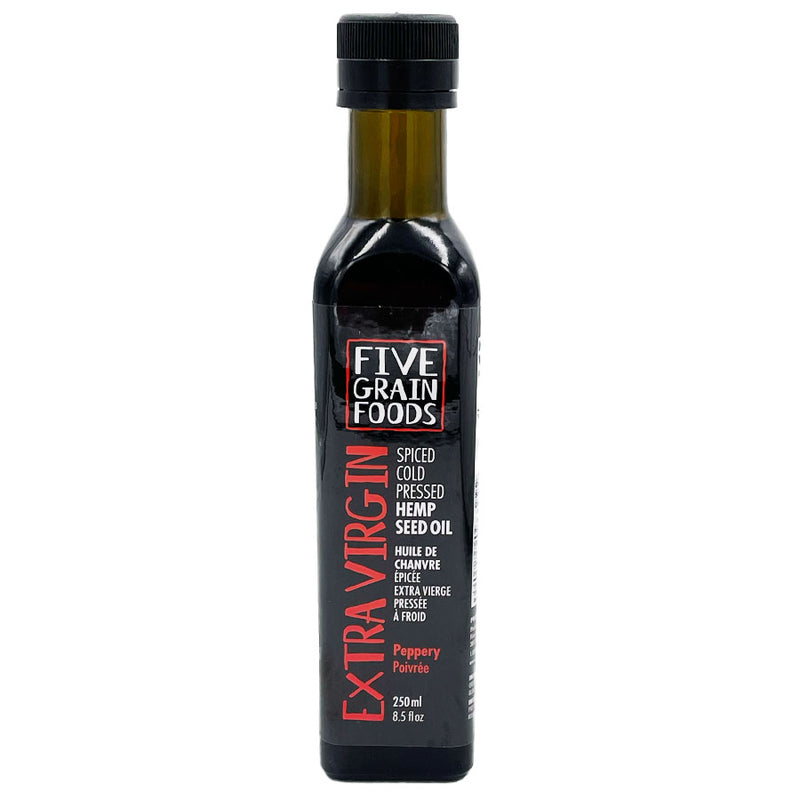 Five Grain Foods - Extra Virgin Cold Pressed Hemp Seed Oil (250ml)