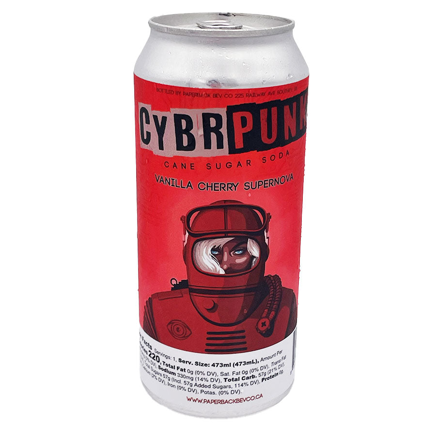 Paperback Beverage Company - Cybrpunk Cane Sugar Soda
