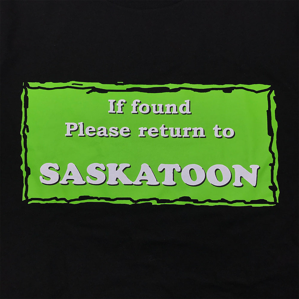 Bold Clothes - 'If Found Please Return to Saskatoon' T-Shirt
