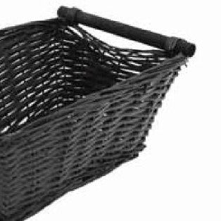 Packaging - Willow Rect Basket With Handle (17x12x8)