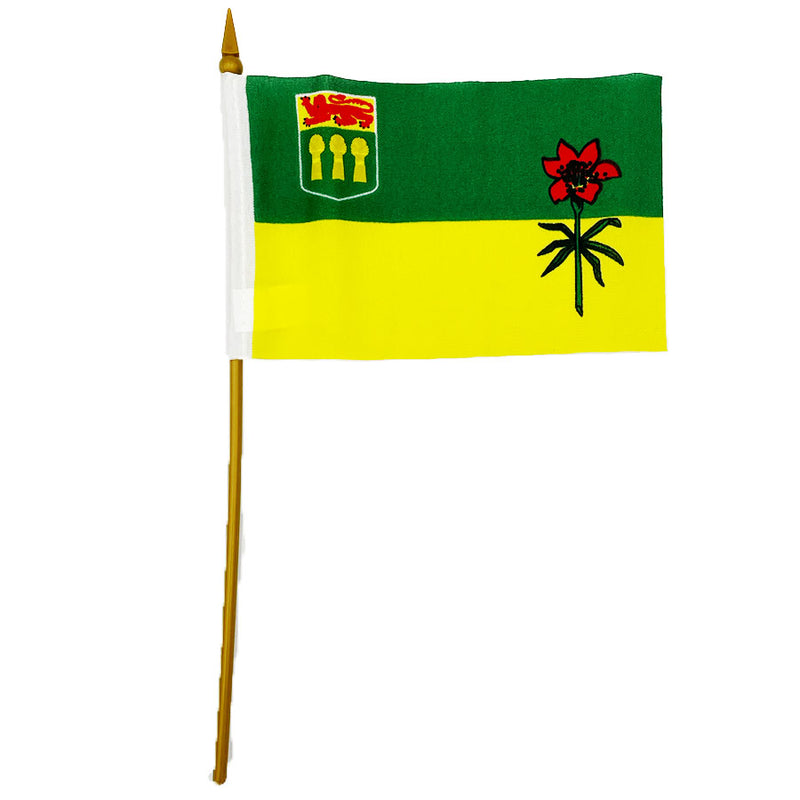 Reppa Flags & Souvenirs - Saskatchewan Flag (On a Stick)