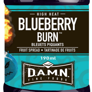 D.A.M.N. Fine Foods - Spicy Fruit Spread: Blueberry Burn (190 ml)