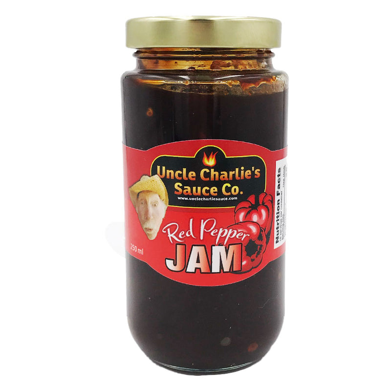 Uncle Charlie's Sauce Co. - Red Pepper Jam (250ml)