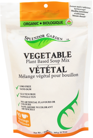 Splendor Garden - Gluten Free Organic Plant Based Soup Mix
