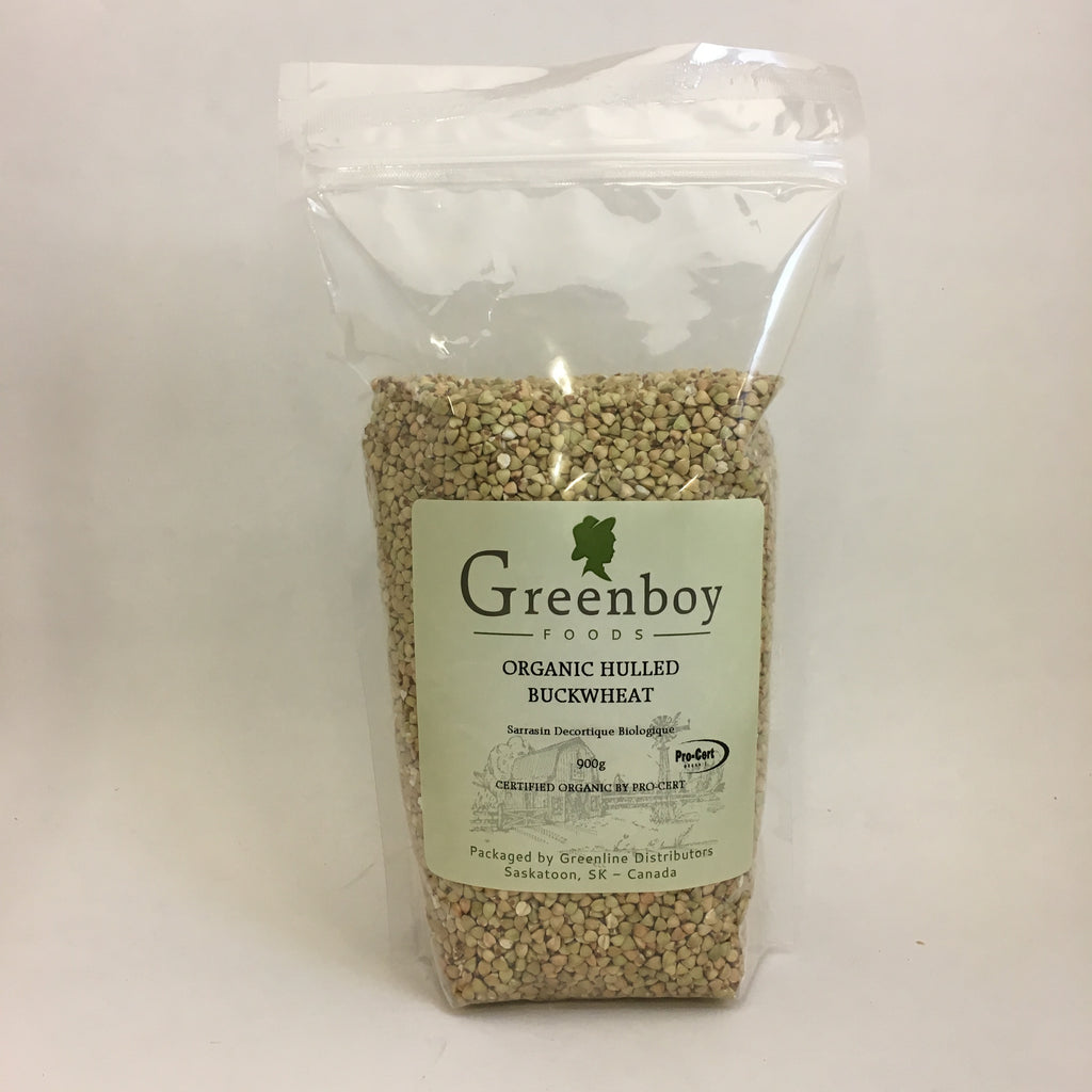Greenboy Foods - Organic Hulled Buckwheat Groats (900g)