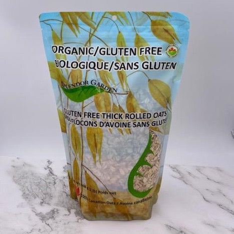 Splendor Garden Canadian Organic Spice & Herb - Thick Rolled Oats