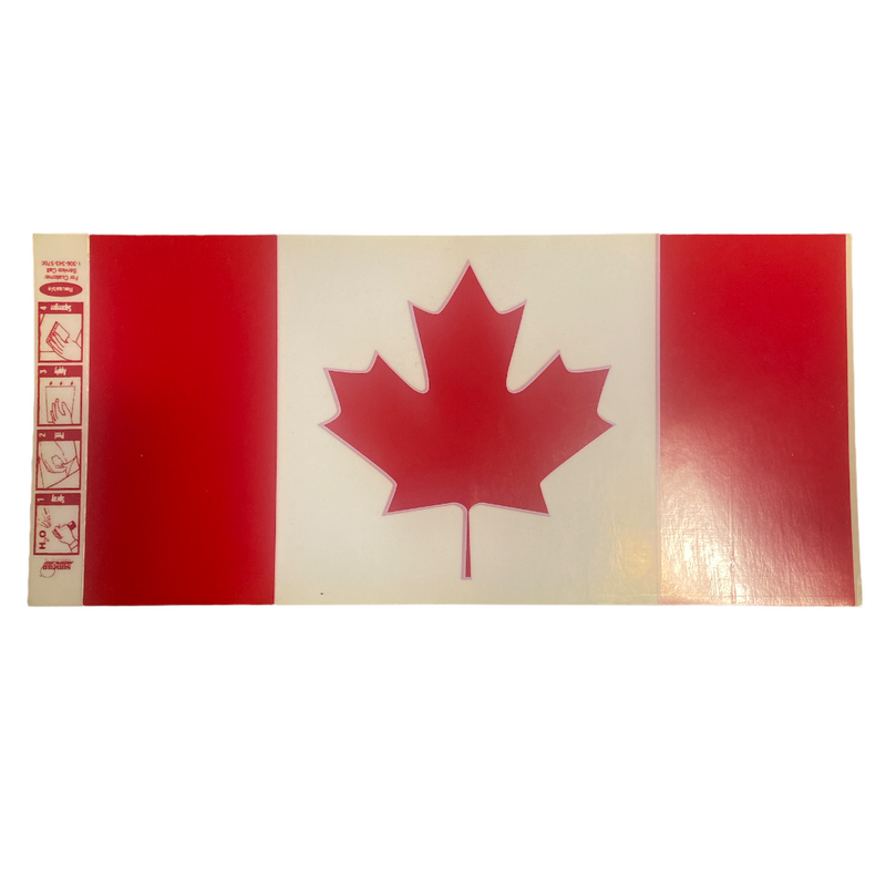 Jeff Flynn - Canadian Flag Window Decals