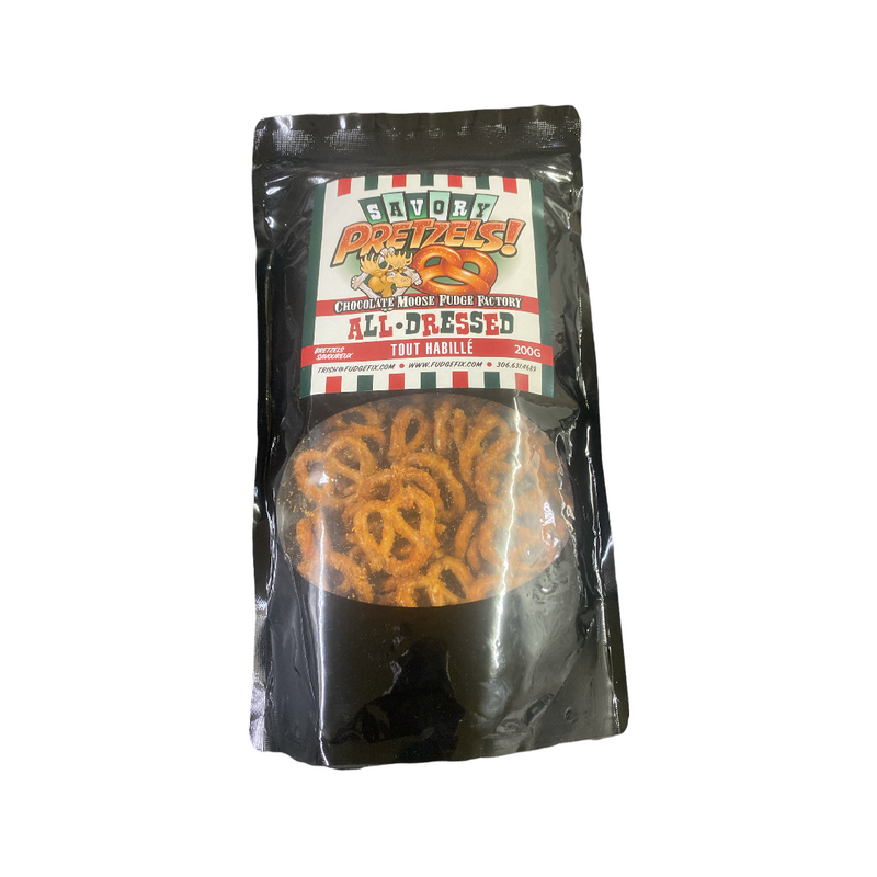 Chocolate Moose Fudge Factory - Savory Pretzels (200g)