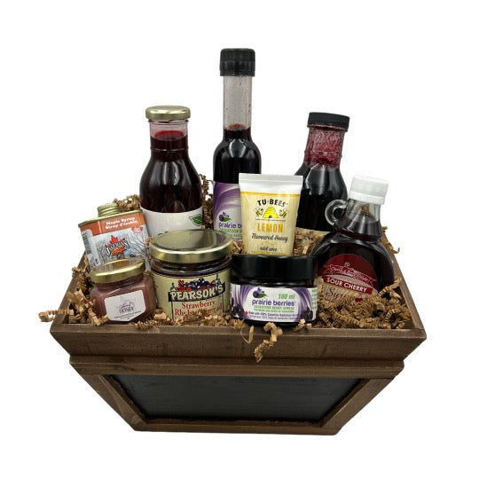 Gift Basket: Jam & Syrup