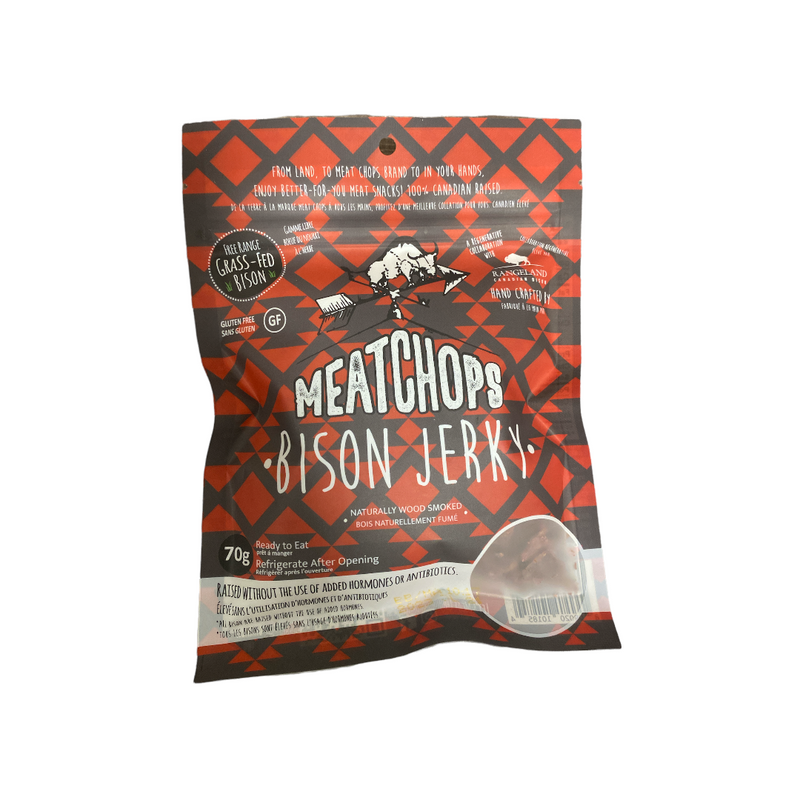 Meat Chops - Bison Jerky (70g)
