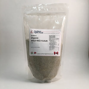 Northern Lights Foods - Organic Wild Rice Flour (1 lb)