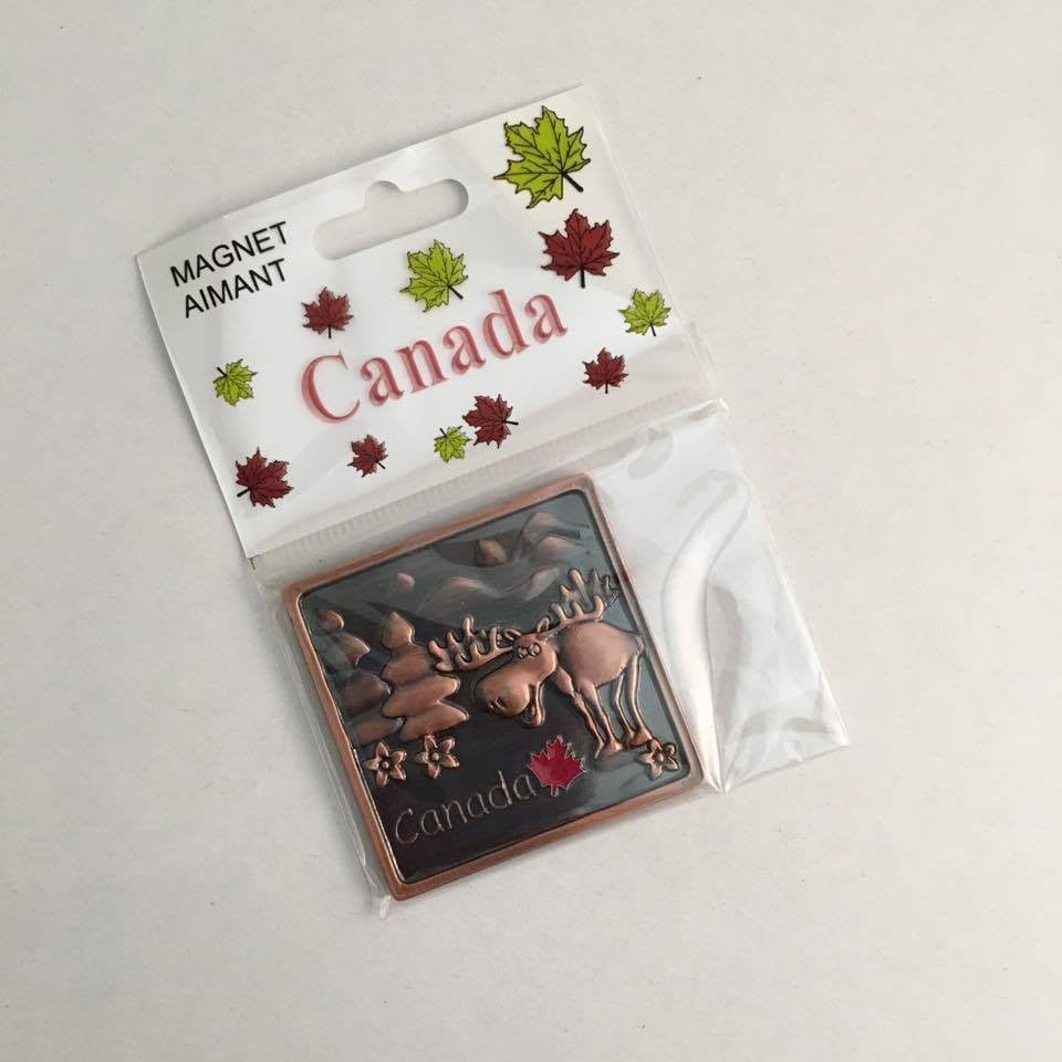Reppa Flags & Souvenirs - Magnet with Moose