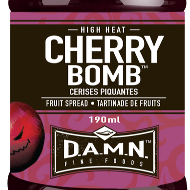 D.A.M.N. Fine Foods - Spicy Fruit Spread: Cherry Bomb (190 ml)