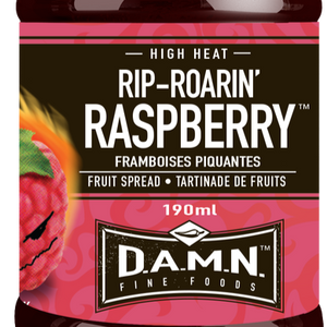 D.A.M.N. Fine Foods - Spicy Fruit Spread: Rip Roarin' Raspberry (190 ml)